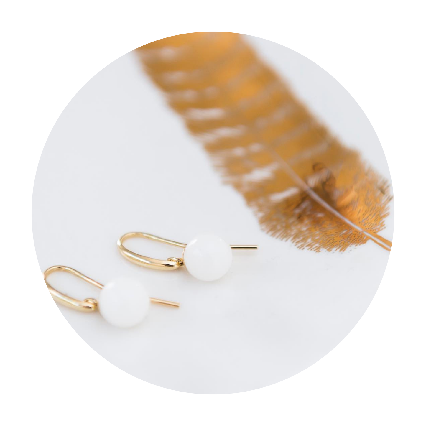Breastmilk Pearl Drop Earrings