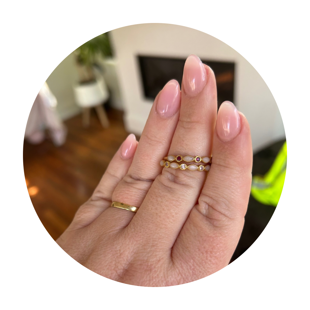 Eternity Breastmilk and Keepsake Ring
