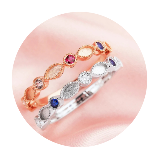 Eternity Breastmilk and Keepsake Ring