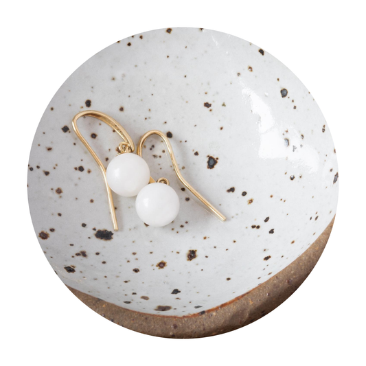 Breastmilk Pearl Drop Earrings